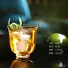 Série Kung Fu Tea Copo de Coquetel Estilo Chinês Copo Clássico de Cristal Copo de Whisky Copo de Vidro Copo de Água Copo Retro com Bola de Gelo