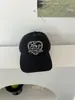 Gorra de Béisbol Suave con Bordado de Letras con Patrón Estilo Ins, Moda Primavera y Verano para Mujer, Gorra de Moda Estilo Coreano para Hombres y Mujeres, Versátil