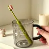 Taza de enjuague bucal con graffiti de dibujos animados estilo Ins, taza para cepillo de dientes muy atractiva, taza para beber en casa, taza para lavarse en el dormitorio
