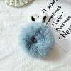 Super fofa corda de cabelo com orelhas de coelho Anel de cabelo de pelúcia faixa de cabelo corda de cabelo corda de cabelo infantil acessórios de cabelo outono e inverno