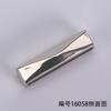 Hebilla de anillo de diámetro interior 21 mm plata niebla cepillada equipaje ropa zapato hebilla de pasador accesorios flor de zapato hebilla para mascota mediano niño