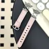 Adequado para Xiaomi Mi Band 9Pro Redmi Band 4/5 Pulseira de Pulso Fashionável Pulseira de Couro de Luxo Acessível Fivela de Anel de Coração Tira