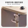 Escritorio de computadora móvil para el hogar, dormitorio, sala de estudio, apartamentos pequeños, escritorio de estudio para niños y estudiantes, altura ajustable, escritorio de oficina simple