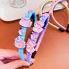 Diademas para Niñas para Controlar el Cabello Suelto, Diseño de Dibujos Animados, No Dañinas, con Dientes, Antideslizantes, Diadema, Accesorio para el Cabello, Capibara