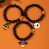 Pulsera de Arcilla Polimérica Apilable de Halloween Amazon Más Vendida Pulsera de Cuentas 2026 Pulsera de Nuevo Estilo Joyería de Mano Divertida y Peculiar
