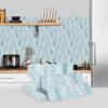 Pegatinas de azulejos autoadhesivas con diseño de ladrillo retro de forma especial para cocina, dormitorio, pegatinas de pared impermeables antiincrustantes, papel tapiz para renovación del hogar, transfronterizo