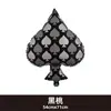 Nuevas cartas de casino transfronterizas, globo de aluminio, picas rojas, cuadrados ciruela, dados 4D de 12/22 pulgadas, cubo de Rubik