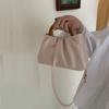 Primavera e verão nova moda textura versátil pérola plissado nuvens perolado rosa perolado bolsa de jantar saco de jantar