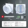 Suministros del Fabricante Válvula de Retención Transparente de Doble Vía, Accesorios de Ventilación para Campana Extractora de Cocina, Válvula Unidireccional, Válvula de Retención de Plástico