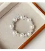 Estilo de Celebridade Coreana Contas de Concha e Elásticos de Cabelo com Diamantes para Mulheres, Pulseiras e Tiaras de Rabo de Cavalo de Alta Qualidade, Tiaras e Acessórios de Cabelo de Dupla Finalidade