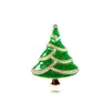 Nuevos Broches de Serie Navideña: Campanitas de Muñeco de Nieve Lindas, Decoraciones de Ropa de Moda, Broches para Fiesta de Navidad