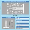 Decoraciones Blancas de Navidad Pegatinas Electrostáticas para Puertas de Vidrio Ventanas Casa Edificio Luces de Árbol Bolas Arreglo de Ambiente
