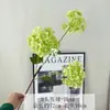 3 Flores de Bola de Nieve, Flores Artificiales, Hortensias, Arreglos Florales para Sala de Estar, Flores Decorativas para Fondo de Boda, Flores Artificiales de Atrezzo para Sesiones de Fotos al Aire Libre