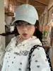 Gorra de béisbol de ala suave color Morandi, Chen Nainai, color claro, lavado fresco, para mujer, gorra versátil para proteger del sol que hace que el rostro se vea más pequeño