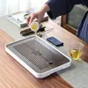 Bandeja de Chá Portátil Estilo Chinês para Viagem, Estação de Preparo de Chá ao Ar Livre, Leve e Fácil de Transportar, Conjunto de Chá Kung Fu, Venda Direta do Fabricante
