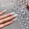 Adesivos Franceses Gradientes para Nail Art 2025 Novo Avançado Mais Fácil para Combinar Adesivos de Listras Sorriso Decoração de Unhas Vestível