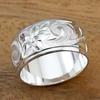 Anillo de Rosa Tallada Flotante Transfronterizo Europeo y Americano Cao Shi Moda Explosiones Joyería Popular Anillo Individual Retro Exquisito para Mujer