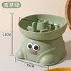 Tigela de Alimentação Lenta para Pets, Tigela de Alimentação Lenta para Cachorros, Anti-Engasgo, Com Pés Altos, Utensílio de Alimentação para Pets que Protege o Pescoço, Base Antiderrapante, Tigela para Cachorros Antiderrapante
