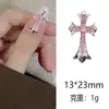 Accesorios de Joyería en Forma de Cruz, Decoraciones de Uñas de Aleación, Arte de Uñas Portátil, Decoraciones de Uñas de Aleación en Forma de Cruz, Mayoreo