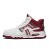 Zapatos Deportivos Casuales para Hombre de Caña Alta, Talla Grande, Combinación de Colores Otoño e Invierno, Nuevos, Juveniles, Nicho Estudiantil, Suela Gruesa