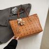 Bolso de mano de gran capacidad para mujer, bolso de hombro informal combinable para primavera y verano, 2025
