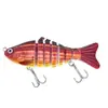 Nuevo Señuelo Falso Luya de 7 Secciones Sumergible Multi-Sección para Peces 10cm Señuelo Luya Mino Señuelo Duro Señuelo de Pesca Fábrica de Equipo de Pesca Transfronterizo
