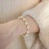 Diseño de Nicho Sentido Pata de Gato Perla Collar Accesorios para Mujer Lujo Ligero Sentido de Alta Gama Cadena para Clavícula Elegante Lujo Ligero Moda Collar