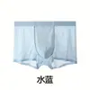 Ropa Interior de Seda de Hielo para Hombre, Fresca y Transpirable, Antibacteriana y Anti-Bacteriana 10A, de Secado Rápido, Cómoda, Absorbente de Sudor, Calzoncillos tipo bóxer para Niños
