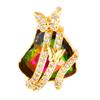 Colgante de Moda Tendencia para Influencers, Cobre con Circonita Microincrustada para Mujer, Accesorio Versátil para DIY, Colgante Estilo Chino sin Cadena
