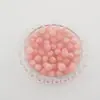 Cuentas acrílicas en colores de caramelo con cuentas de resina chapadas en oro, cuentas sueltas de agujero recto para pulseras, collares y accesorios de joyería DIY