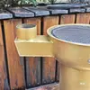Estufa de Camping Gruesa para Exteriores, Estufa de Leña Portátil de Ahorro de Energía para el Hogar para Hervir Agua, Cocinar y Guisar Sopa