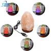 Lámpara de Sal Cristal USB al por Mayor Lámpara de Noche de Sal Mineral del Himalaya Uso para Computadora Oficina Luz de Color Cambiante Lámpara de Piedra de Sal