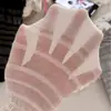 Meias de Fada de Malha Fina de Verão, Meias Finas Transparentes Pretas e Brancas de Renda, Meias Estilo Lanterna Lolita Franzidas