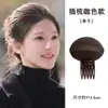 Almohadilla invisible para aumentar la altura del cabello, Herramienta para dar volumen a la raíz del cabello, Almohadilla superior para el cabello, Pinza para flequillo superior del cabello para mujer