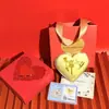 Popular Oro Puro 999 Exquisito de Gama Alta de Shuibei Regalo del Día de San Valentín Chino Declaración de Amor Regalo de Amor para Amigos Hombres y Mujeres Venta al por Mayor