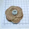 Atacado do Fabricante Novo Sapato de Vidro com Strass Fivela de Sapato Flor Joia Acessórios para Sapato Feminino Acessórios Decoração de Sapato com Diamante