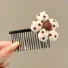 Pinzas para el Cabello de Niñas, Herramienta de Peinado para Arreglar el Cabello Suelto, Peine para Flequillo y Parte Trasera de la Cabeza, Pasadores y Accesorios para el Cabello que No Dañan