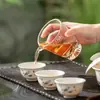 Juego de Té de Viaje de Porcelana Blanca Hecho de Jade Grasa de Oveja, Pequeños Regalos Prácticos para Clientes al Abrir, Souvenirs de Hotel, Logotipo Personalizado para Eventos