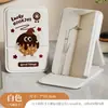 Espelho Espelho de Maquiagem Espelho Pequeno Espelho Dobrável Portátil com Suporte de Mesa Espelho para Dormitório de Estudante Espelho de Mão para Viagem Espelho de Mesa para Casa