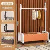Perchero de pie con ruedas con forma de cactus para el hogar, un perchero elegante y portátil para la sala de estar o el dormitorio, un simple perchero de pie para almacenamiento de ropa
