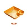 Plato para Dumplings Plato para Dumplings al Vapor Especial con Plato para Vinagre Escurridor Plato de Doble Capa Plástico Creativo Plato para Snacks Papas Fritas Plato para el Hogar