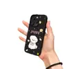 Perro Blanco de Dibujos Animados Adecuado para Funda de Teléfono Móvil Apple 16 para iPhone17Promax 15 Modelo Nuevo 14Pro Lindo 12 Tarjeta