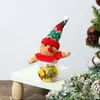 Decoraciones Navideñas Muñeco de Jengibre Creativo Muñeco Colgante Pequeño Muñeco de Galleta Colgante para Fiesta Árbol de Navidad