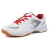 Zapatos transfronterizos para hombres y mujeres, nuevos zapatos de bádminton transpirables de talla grande de malla ligera, zapatillas profesionales con absorción de impactos antideslizantes para hombres y mujeres