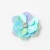 Pegatinas de Flor de Lentejuelas Decorativas para Tela, Accesorios de Cuentas, Bolsos, Zapatos y Sombreros, Cuentas Sueltas, Parches para Ropa, Calcomanías, Hecho a Mano para DIY