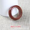 Anillo de sándalo, anillo para correr para hombres y mujeres, accesorios de cuentas de anillo, ébano, palo de rosa, regalo de Tanabata para el Día de San Valentín