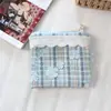 Bolso de Mano Pequeño de Moda Estilo Chanel con Flores Pequeñas Tridimensionales, Bolso de Lona Exquisito para el Trabajo, Lindo Bolso Tote