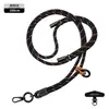 Nuevo cordón para teléfono móvil 6MM resistente para colgar en el cuello ajustable para exteriores anti-pérdida delicada cuerda trenzada para muñeca negra
