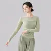 Top de danza moderna, conjunto de práctica de danza clásica, diseño de malla de un hombro, adelgazante y elegante, tejido elástico, ajustado para exámenes de danza