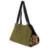 Bolsa de Almacenamiento de Leña Alforja Bolsa para Leña Bolsa de Almacenamiento y Transporte de Leña Gran Capacidad Lona Bolsa para Leña